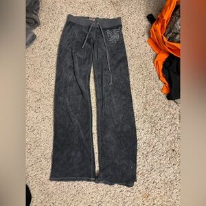 Grey vintage juicy track pants